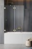 Radaway Essenza Pro Brushed Gold Pnd II parawan nawannowy 100cm lewy szczotkowane złoto 10102100-99-01L